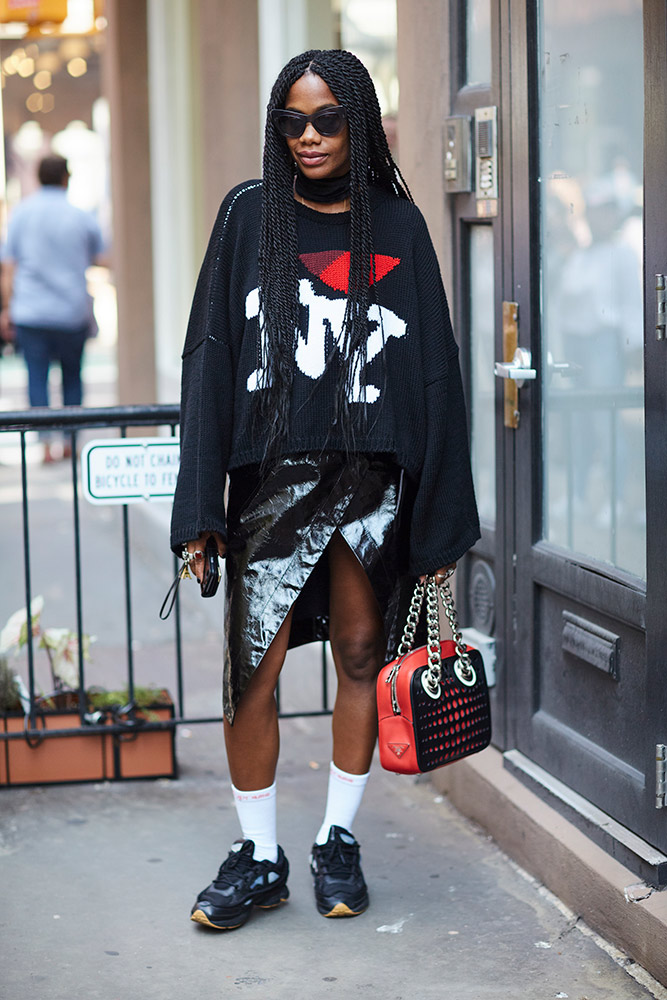 20 Cool Ways to Show Off Your Chunky Sneakers - theFashionSpot