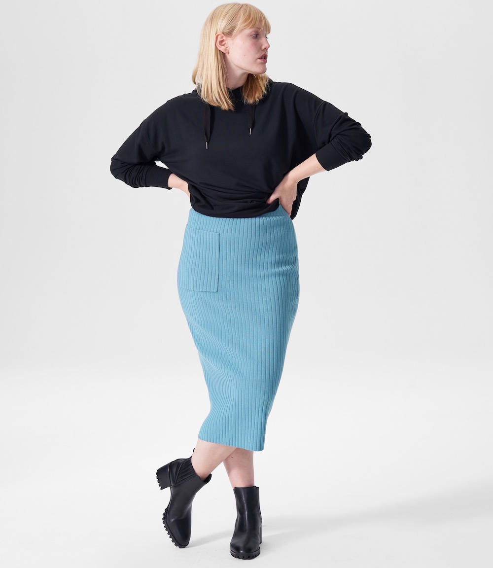 20 SkirtandBoots Combinations to Wear All Winter Long theFashionSpot