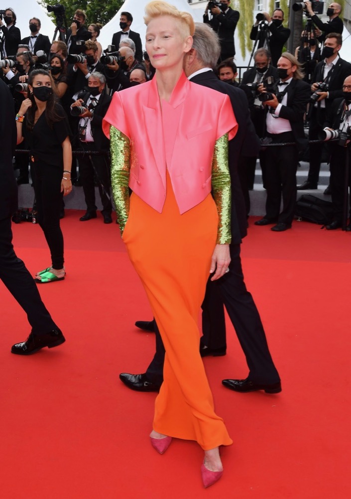 Tilda Swinton at the Premiere of The French Dispatch