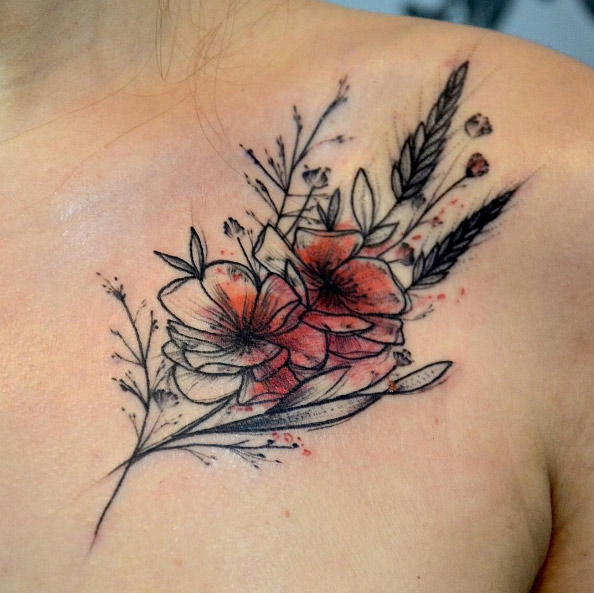 Perfectly imperfectfyp tattoos spinetattoo linework rose oneli  Rose  Tattoo  TikTok