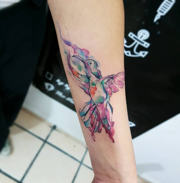 41 Watercolor Tattoos That Are a Work of Art - theFashionSpot