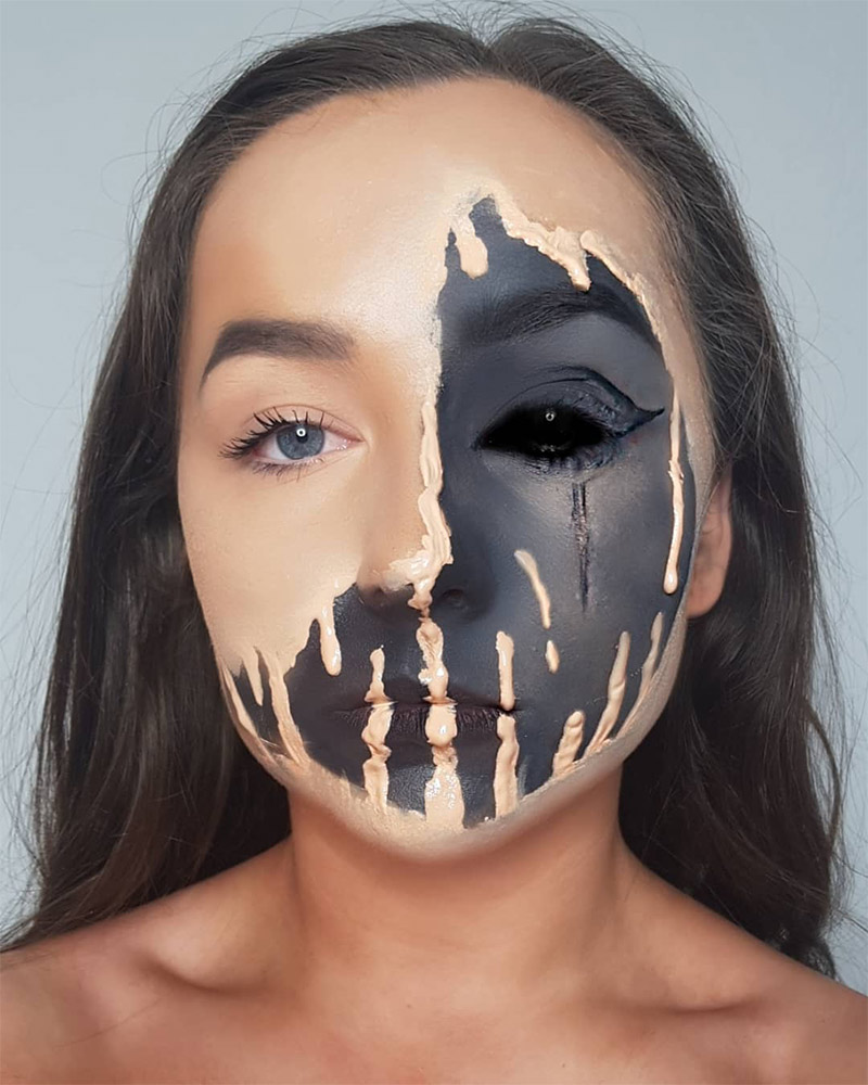 50 Amazing Halloween Makeup Ideas from Pinterest #10
