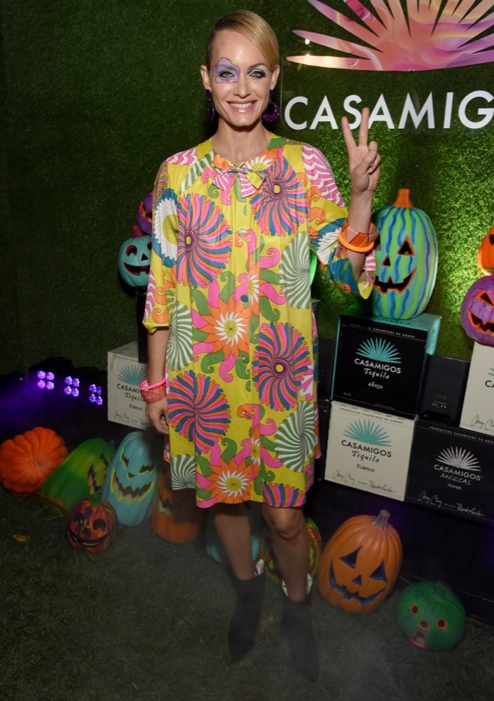 Amber Valletta at the 2019 Casamigos Halloween Party
