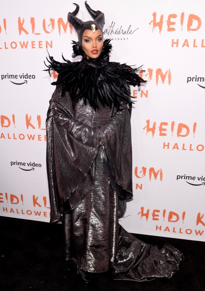 Halima Aden at Heidi Klum's 20th Annual Halloween Party
