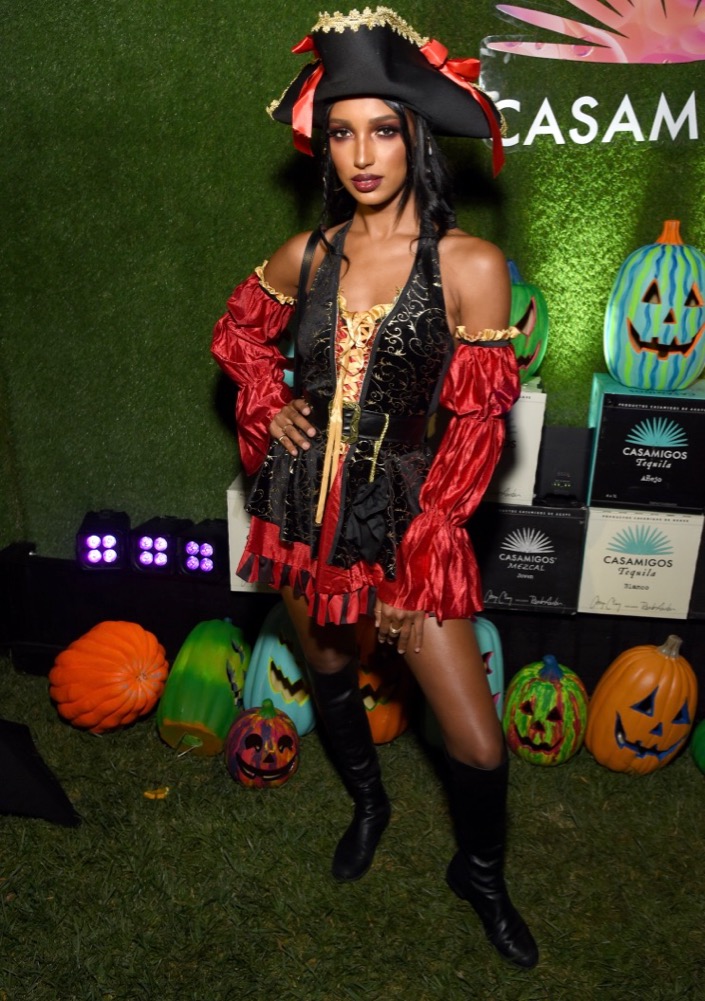 Jasmine Tookes at the 2019 Casamigos Halloween Party