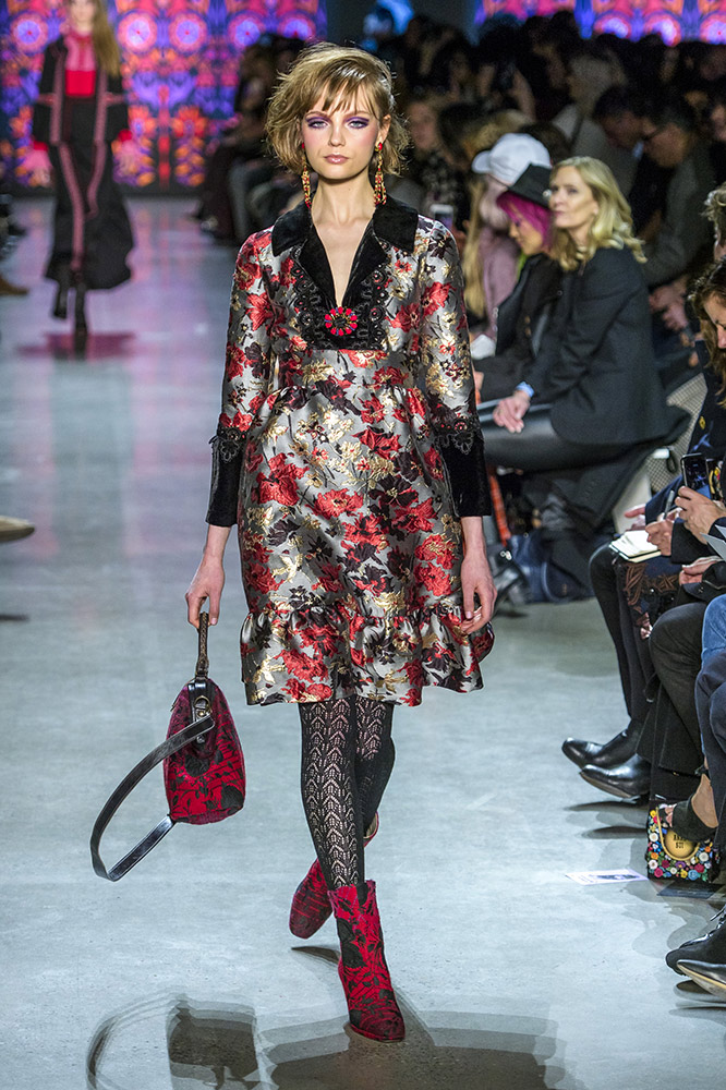 Anna Sui Fall 2018 #8