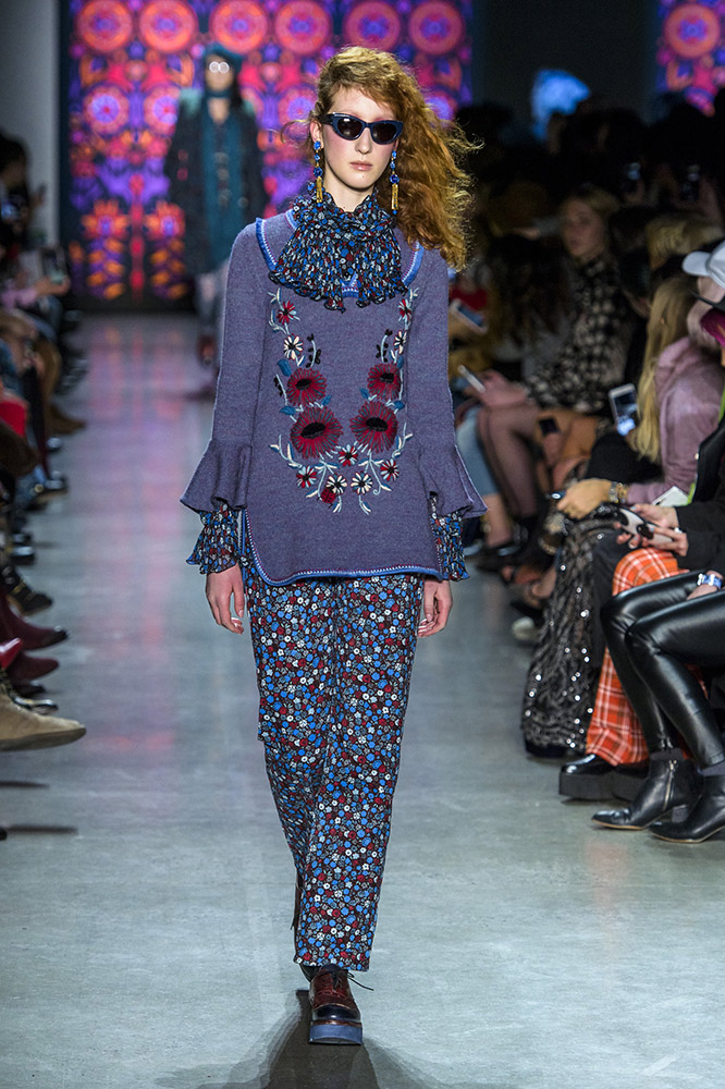 Anna Sui Fall 2018 #24