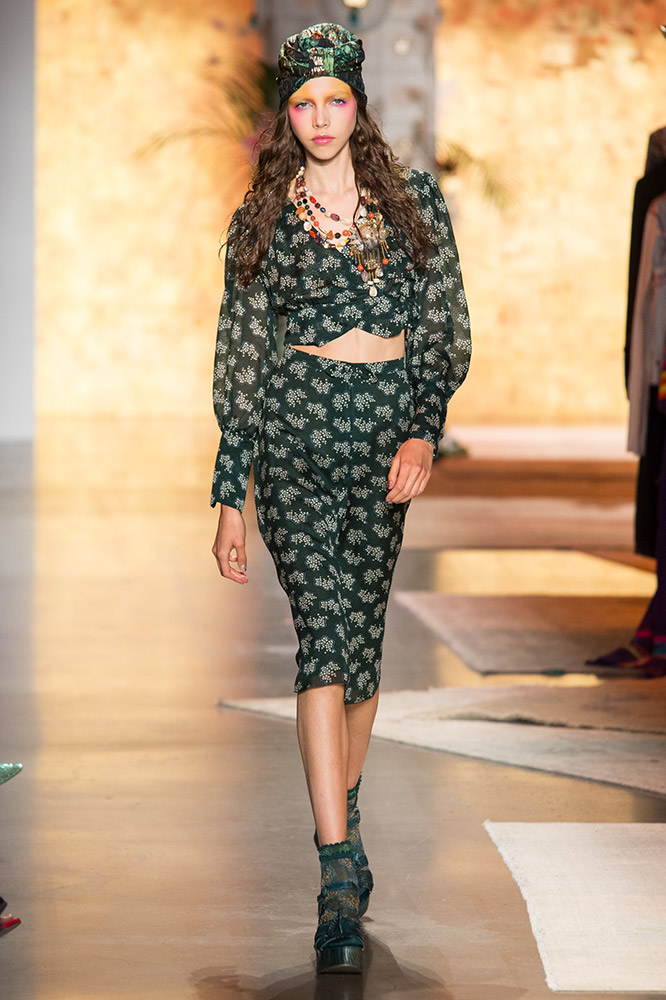 Anna Sui Spring 2019 #22