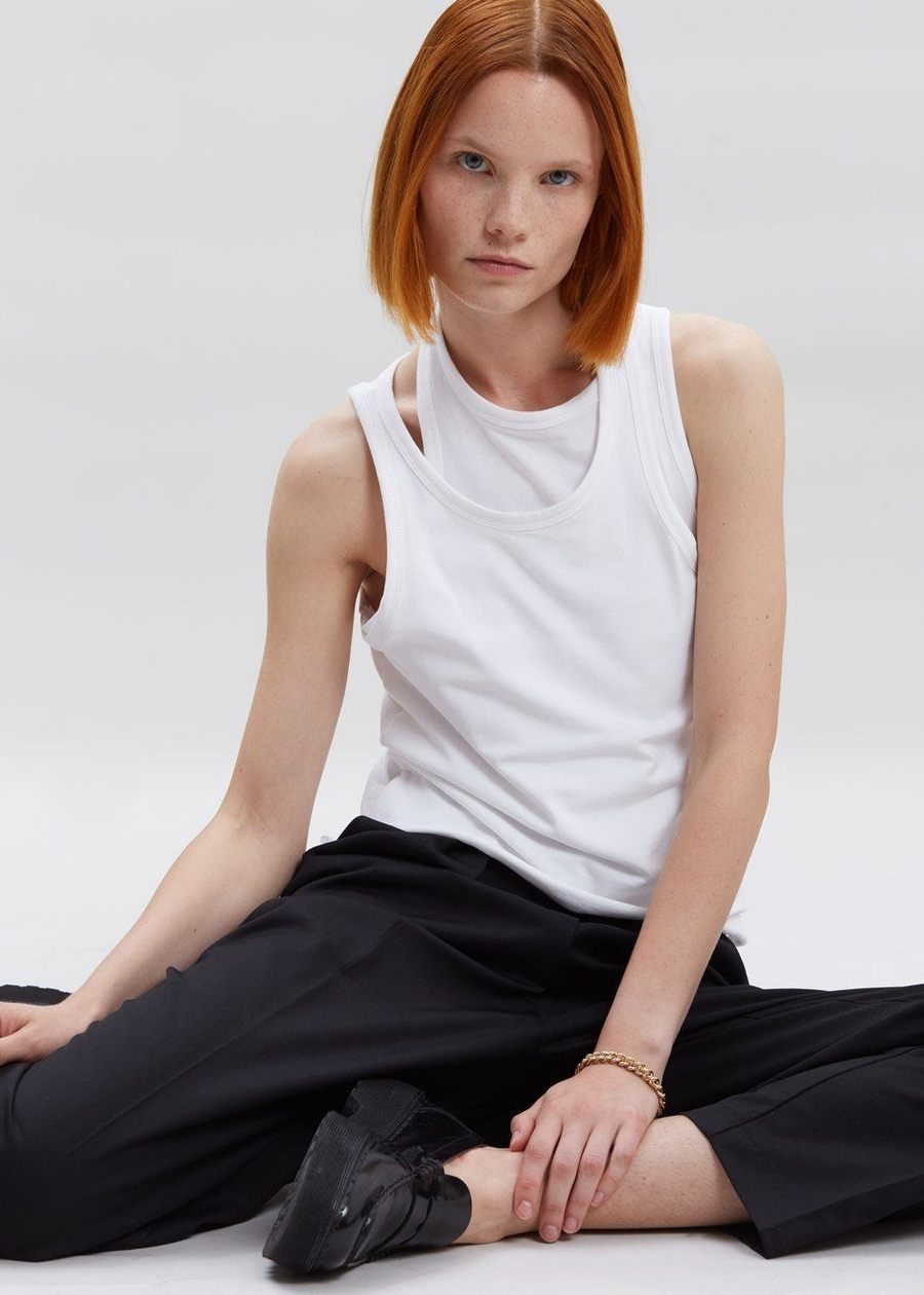 Asymmetric Necklines Give These Tops Personality - theFashionSpot