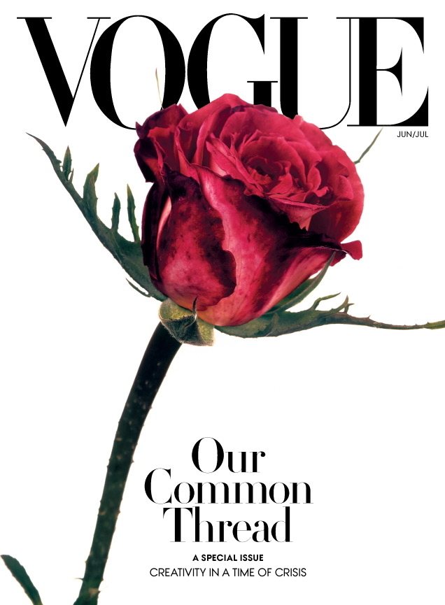 HIT: Vogue June/July 2020 by Irving Penn