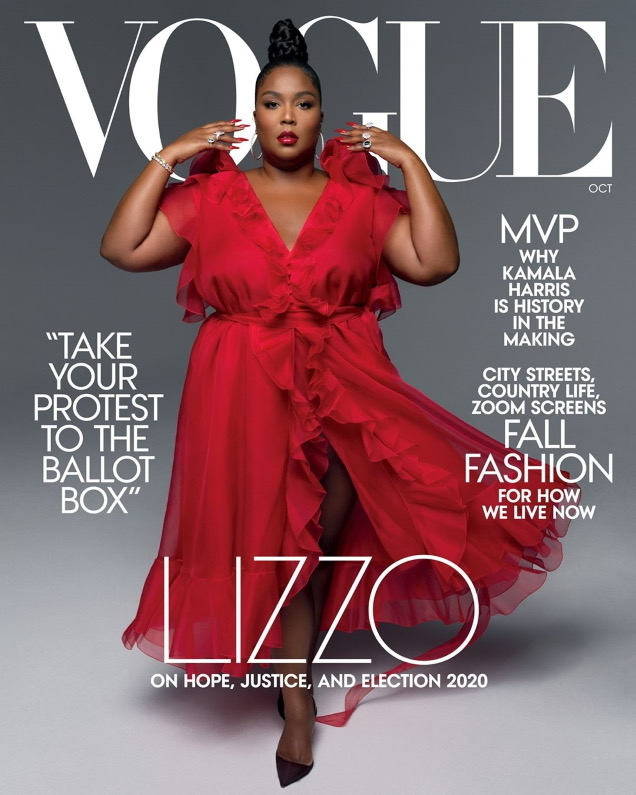 MISS: Vogue October 2020 Lizzo by Hype Williams