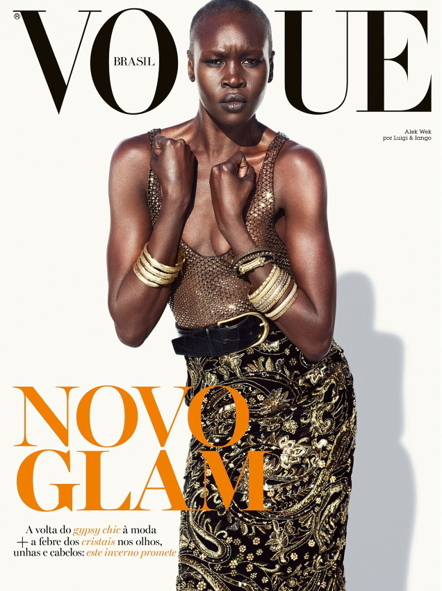 HIT: Vogue Brazil March 2020 Alek Wek by Luigi & Iango