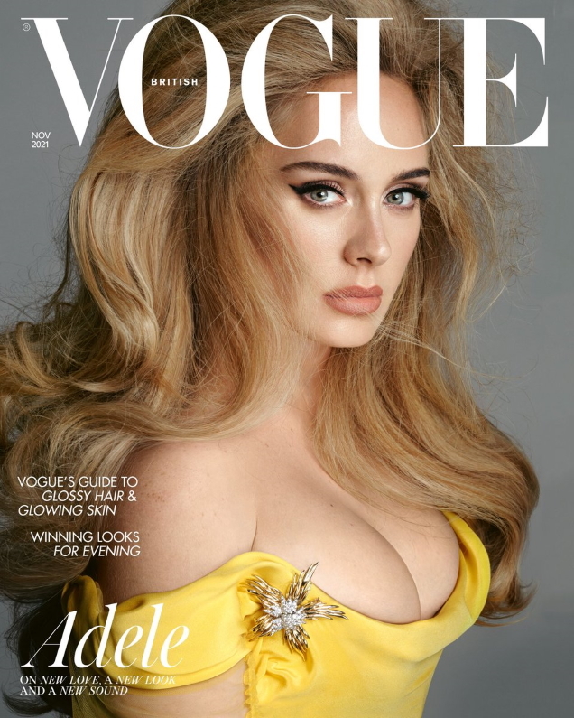HIT: British Vogue November 2021 Adele by Steven Meisel