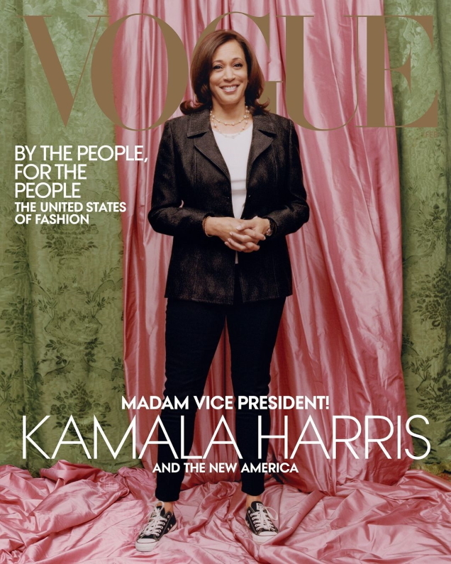 MISS: Vogue February 2021 Kamala Harris by Tyler Mitchell