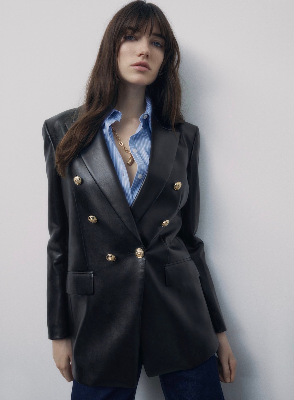 Black Leather Blazers to Wear This Winter - theFashionSpot