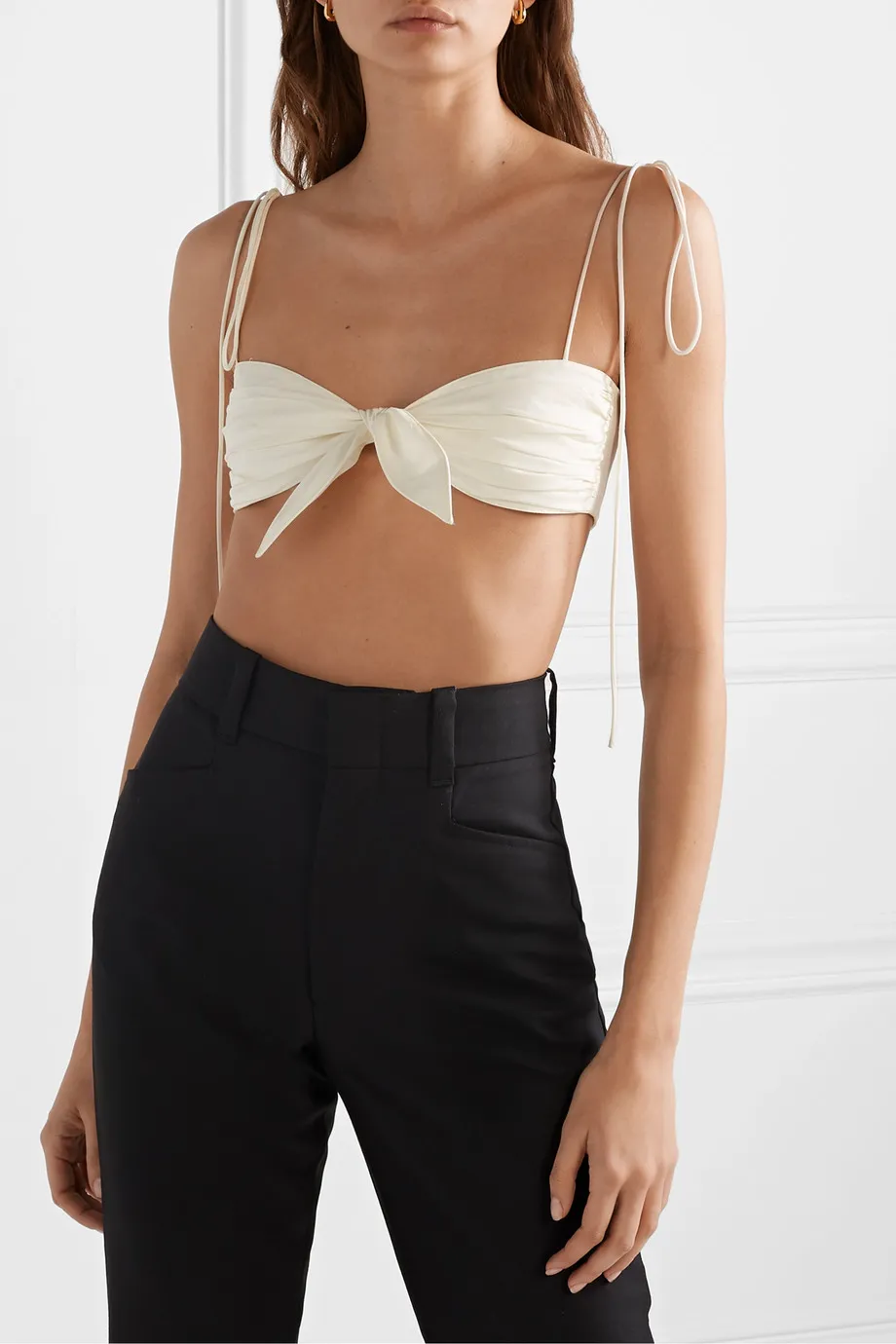 Bra Tops Are the New Crop Tops for Spring - theFashionSpot
