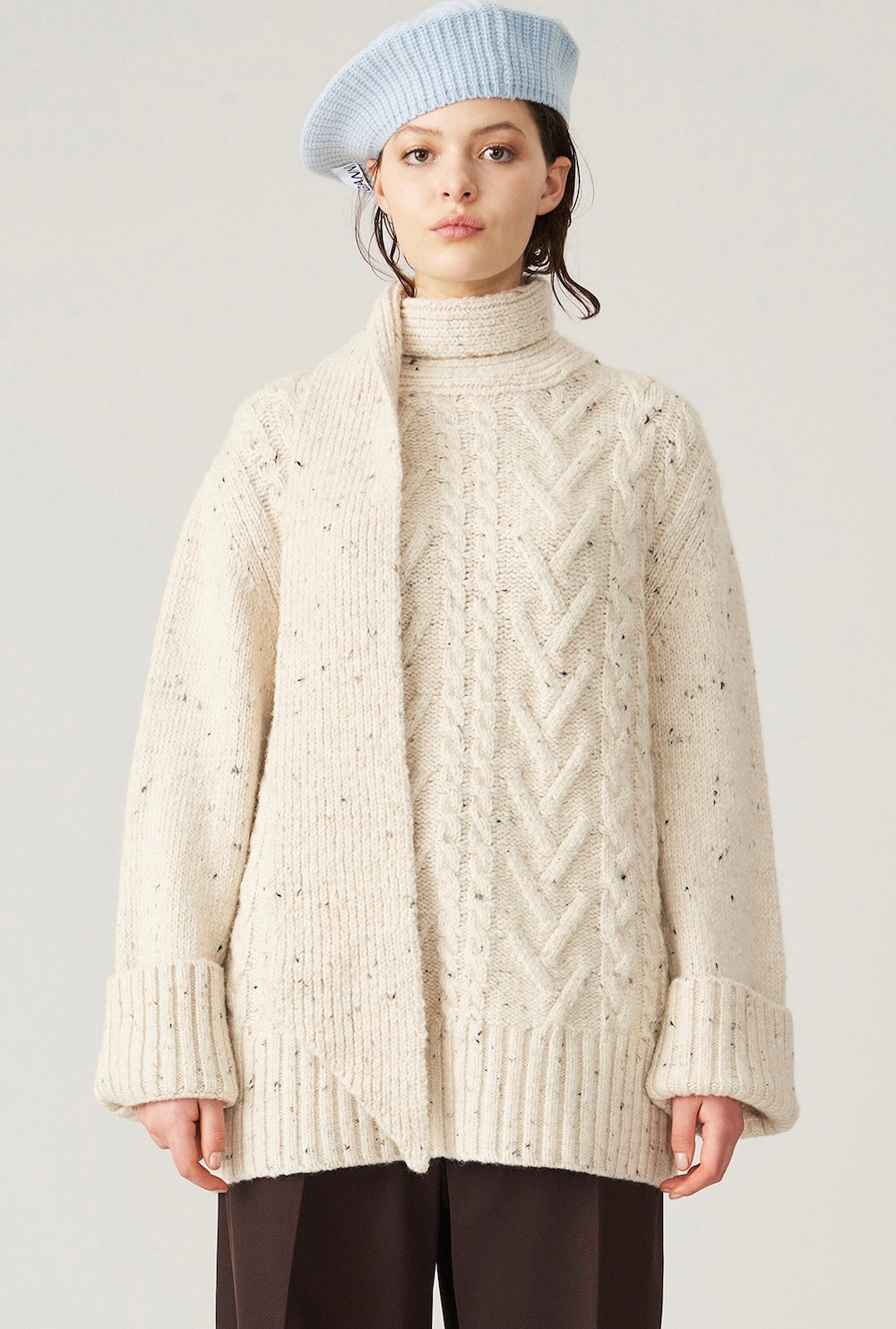 Cable Knit Sweaters #17