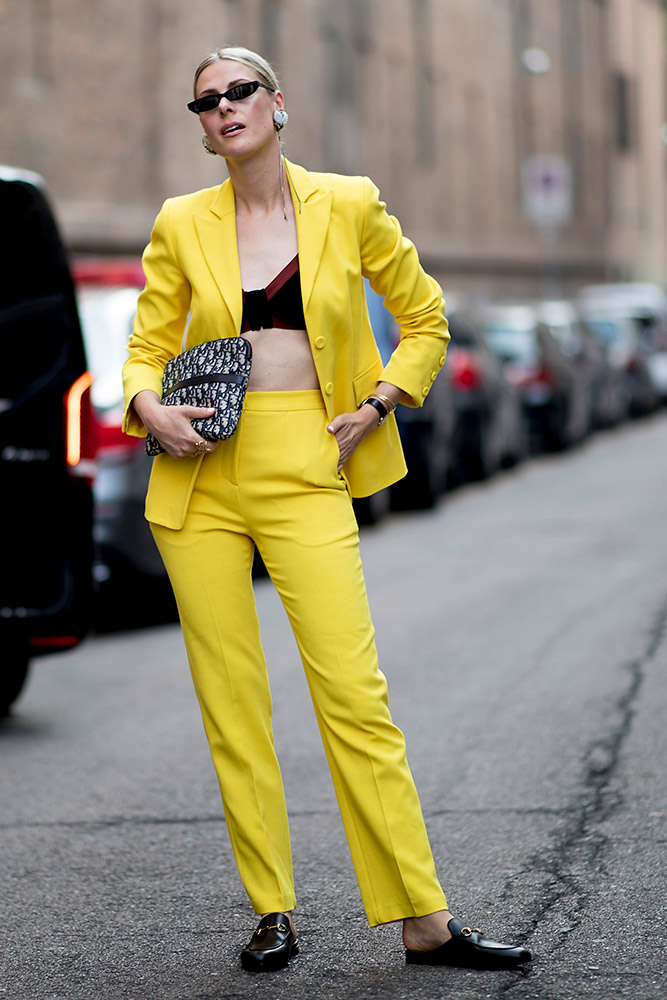 Different ways to wear yellow #9
