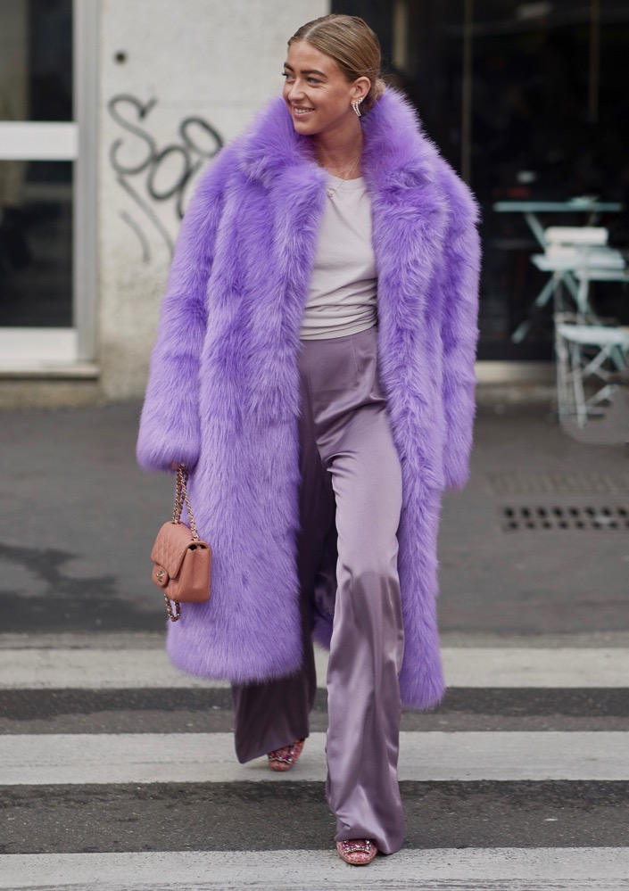 Colorful Fur Coats
