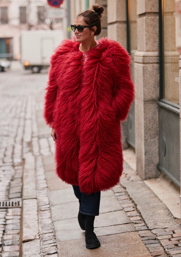 Colorful Fur Coats