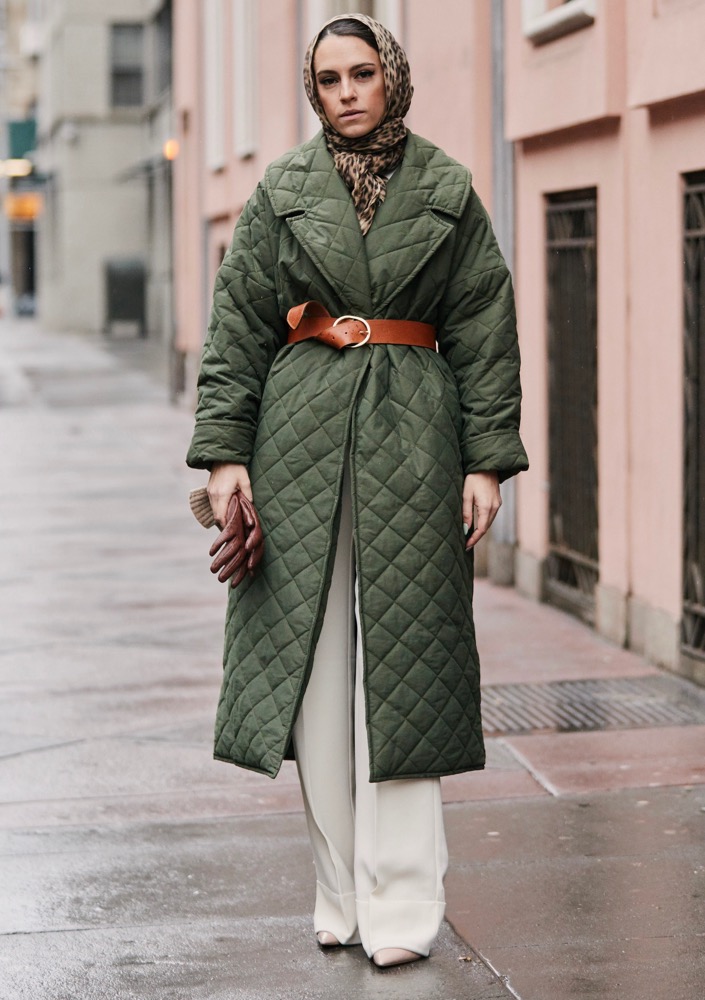 Quilted Coats Are the New Puffers