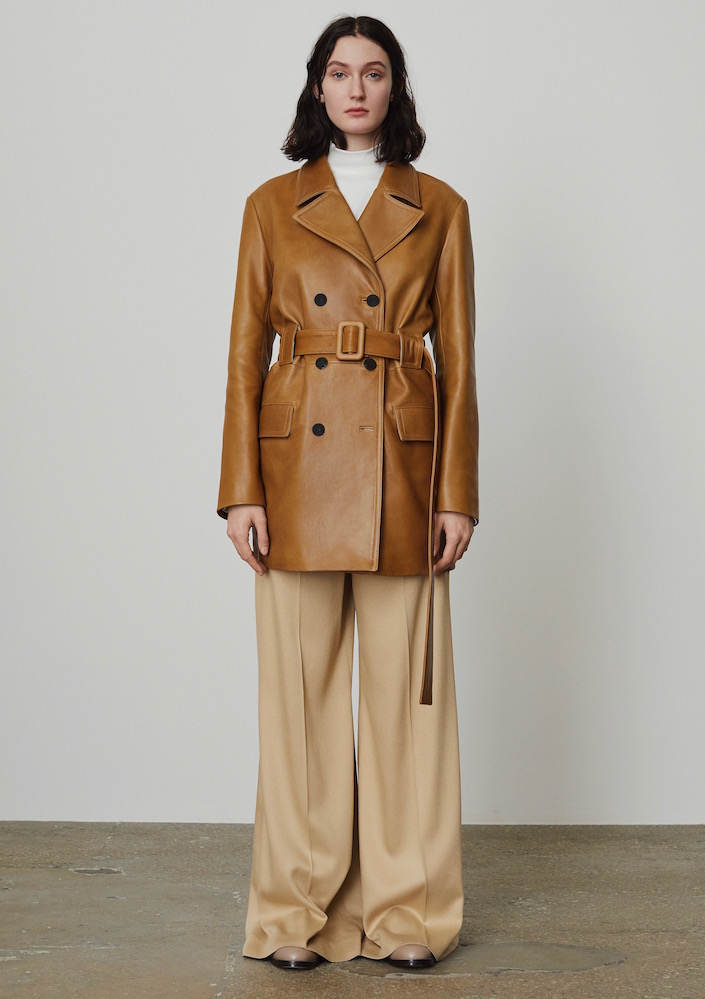 Buttery Brown Leather Coats