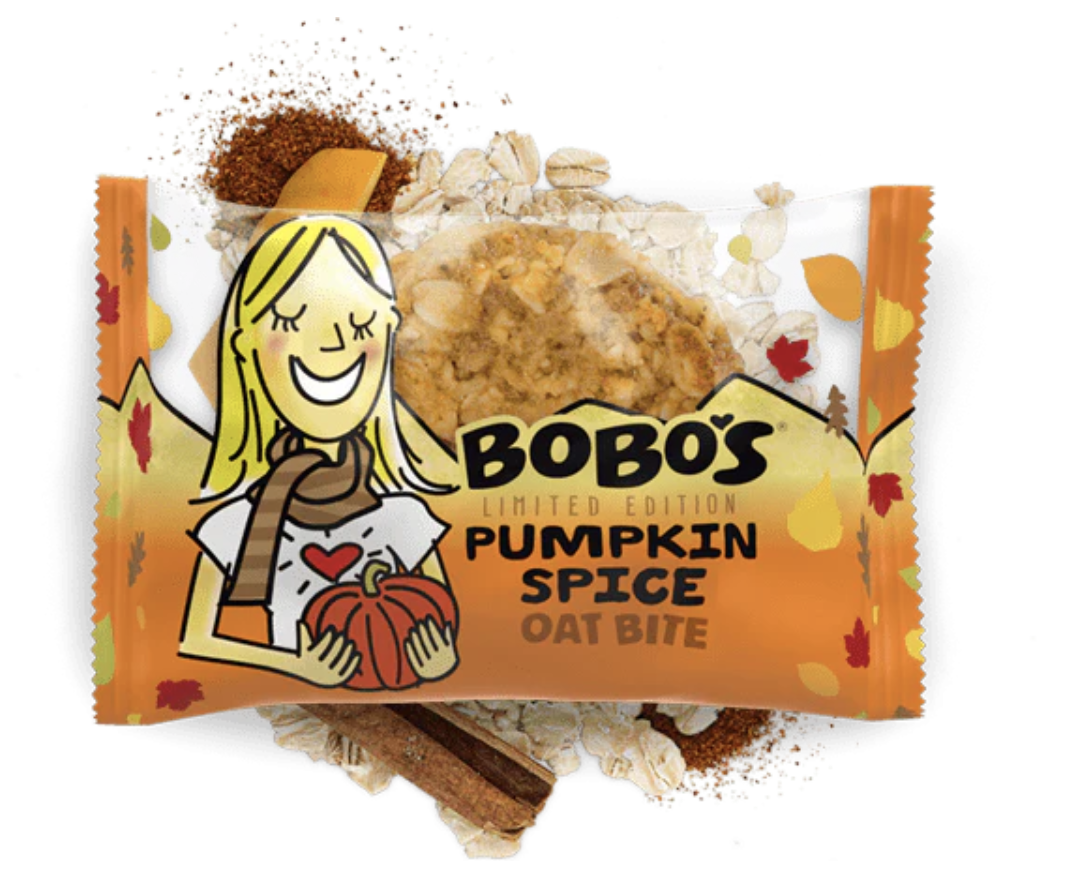 Bobo’s Pumpkin Spice Oat Bites