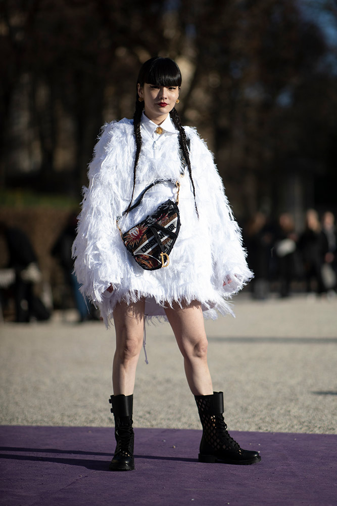 Haute Couture Spring 2020 Street Style #15
