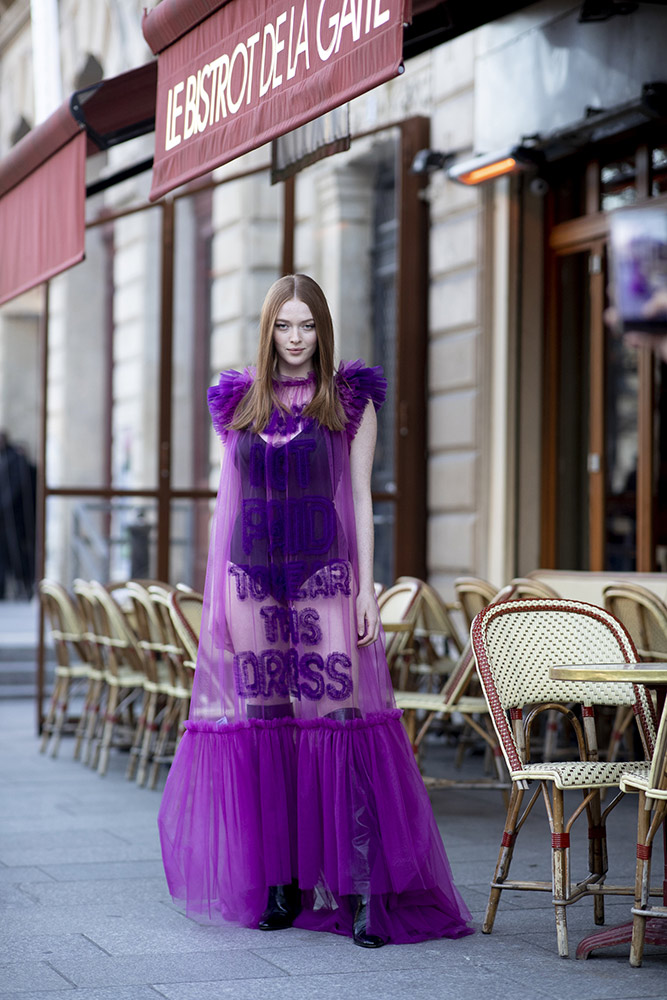 Paris Haute Couture Spring 2020 Street Style