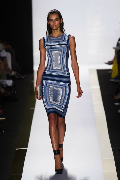 Herve Leger Spring 2014 Runway Review - theFashionSpot