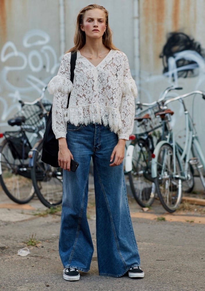 Street Style: Baggy Pants Outfit  Casual outfits, Fashion, Street style