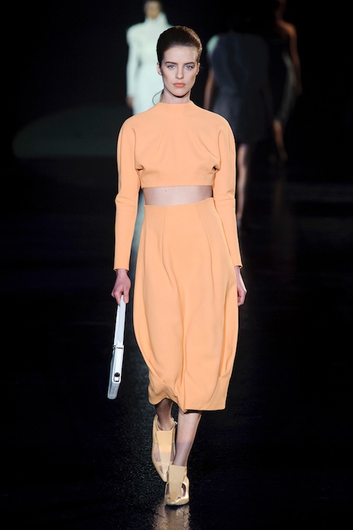 How to Wear Sherbet Color Trend Fall 2013 - theFashionSpot