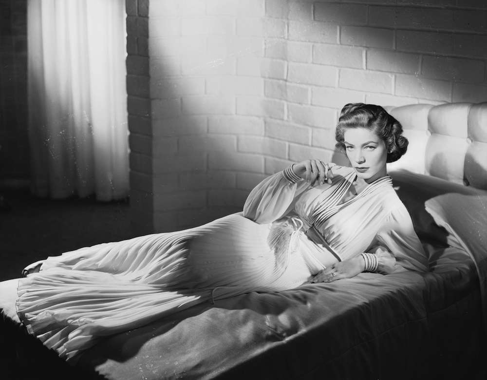 Lauren Bacall's Most Smoldering Glances - theFashionSpot