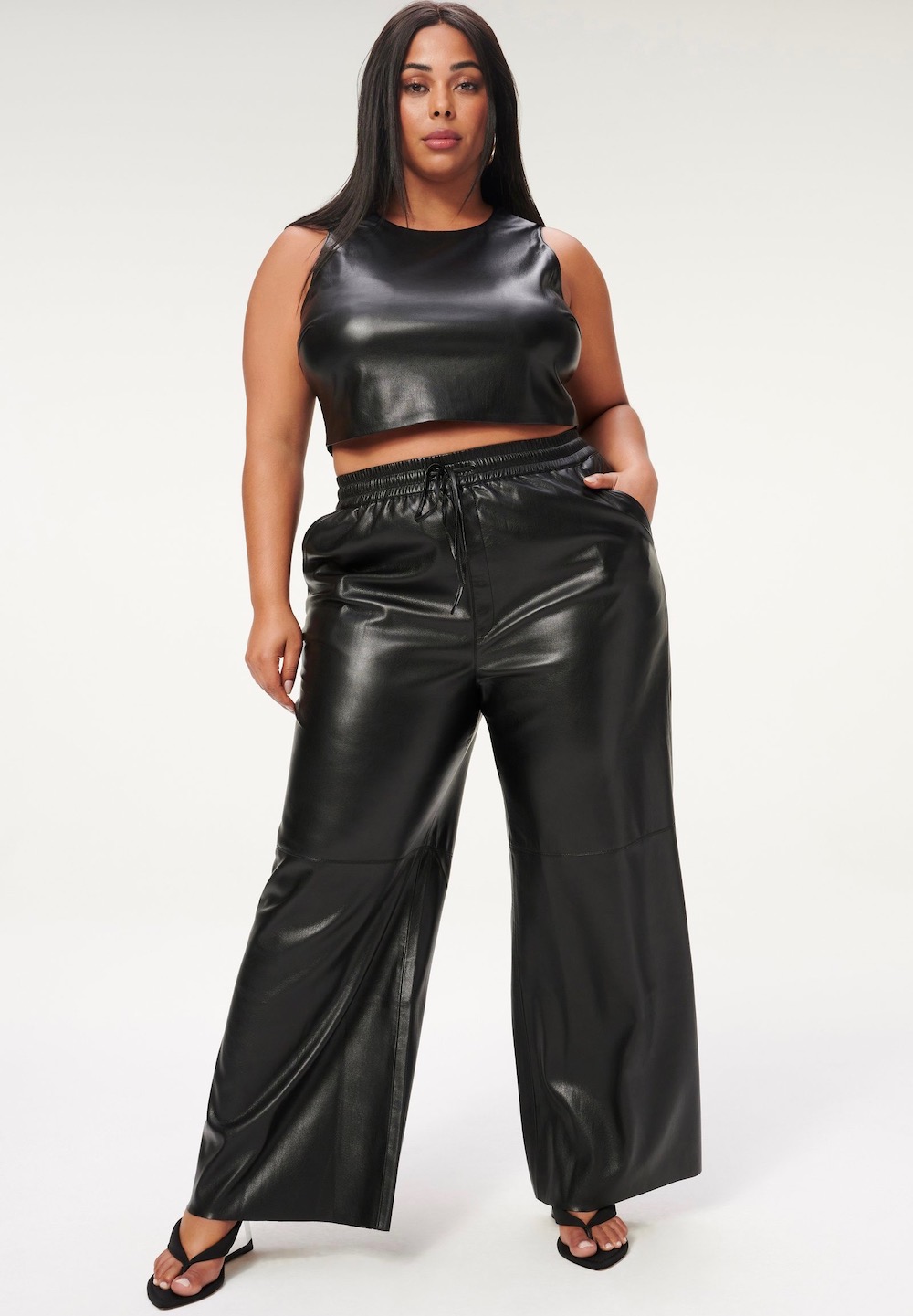 Leather Pants for Every Size and Sense of Style - theFashionSpot