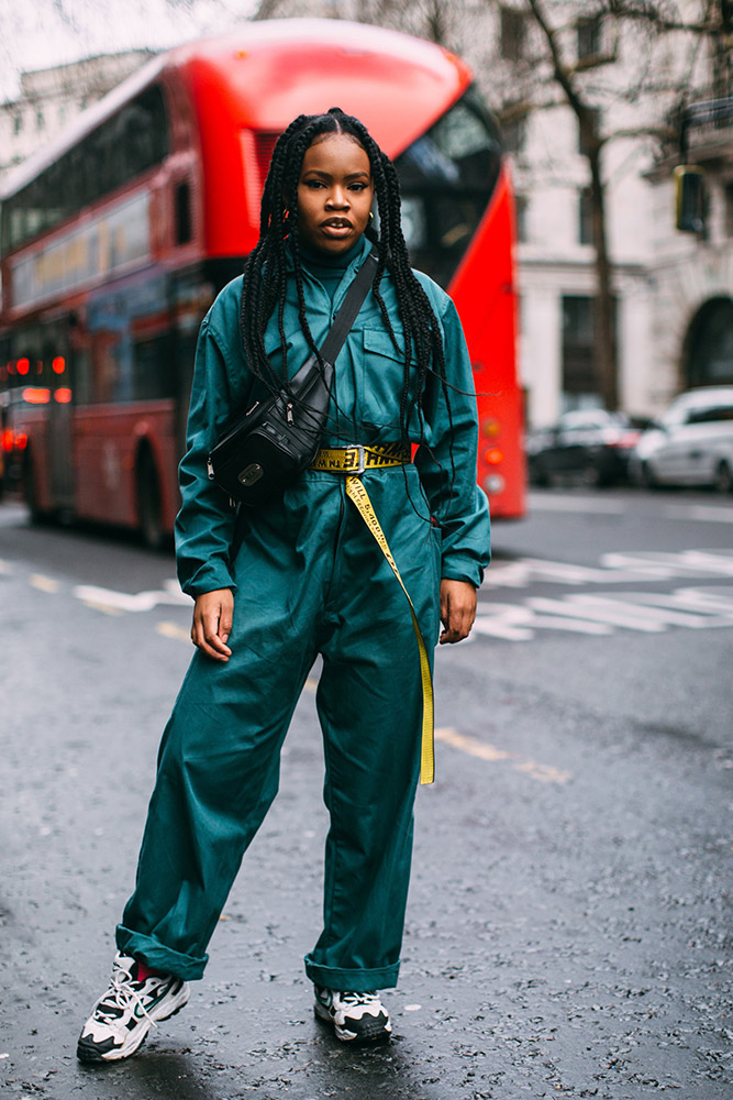 London Fashion Week Fall 2018 Street Style #9