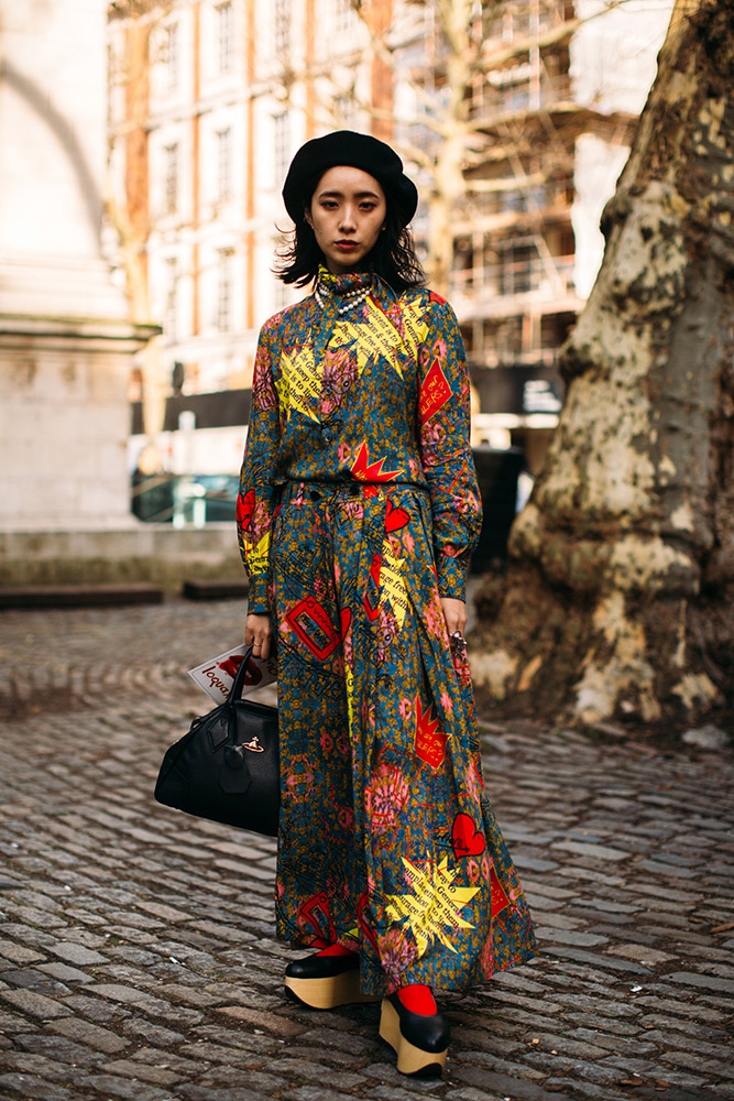 London Fashion Week Street Style Fall 2019 #66