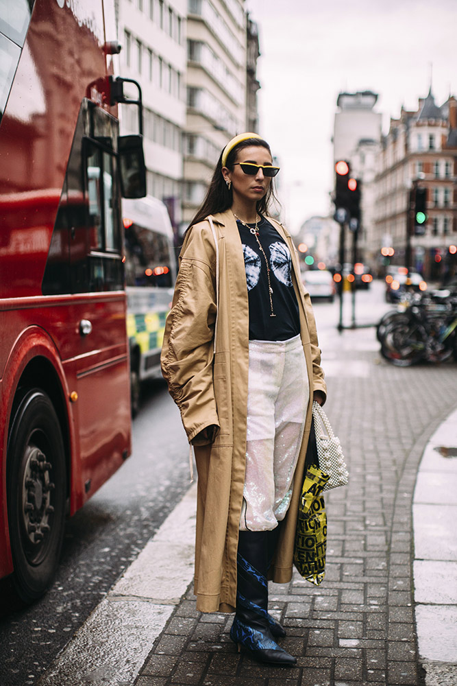 London Fashion Week Street Style Fall 2019 #13