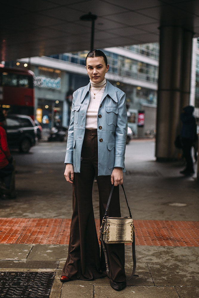 London Fashion Week Street Style Fall 2019 #7