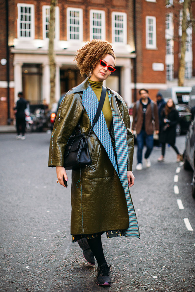 London Fashion Week Street Style Fall 2019 #73