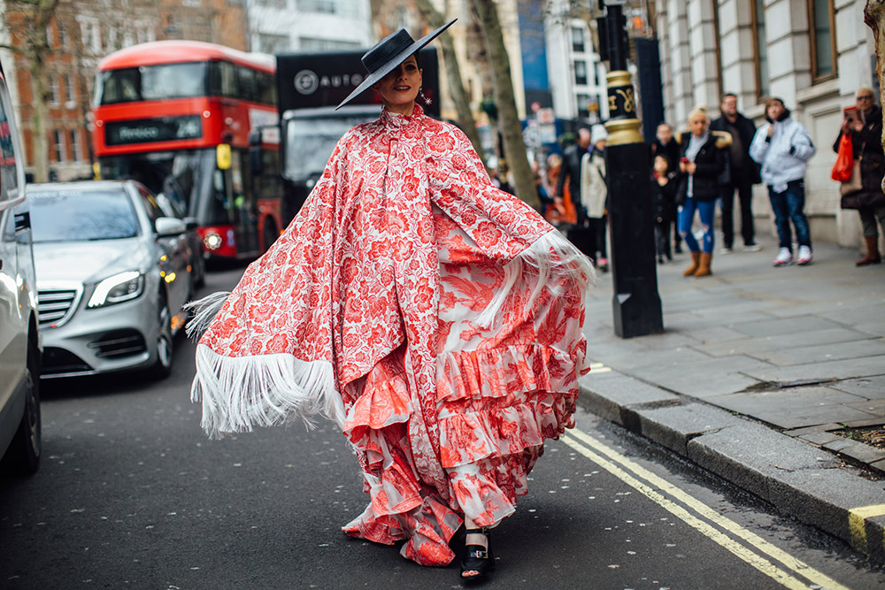 London Fashion Week Street Style Fall 2020 #14