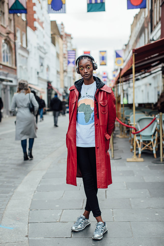 London Fashion Week Street Style Fall 2020 #4