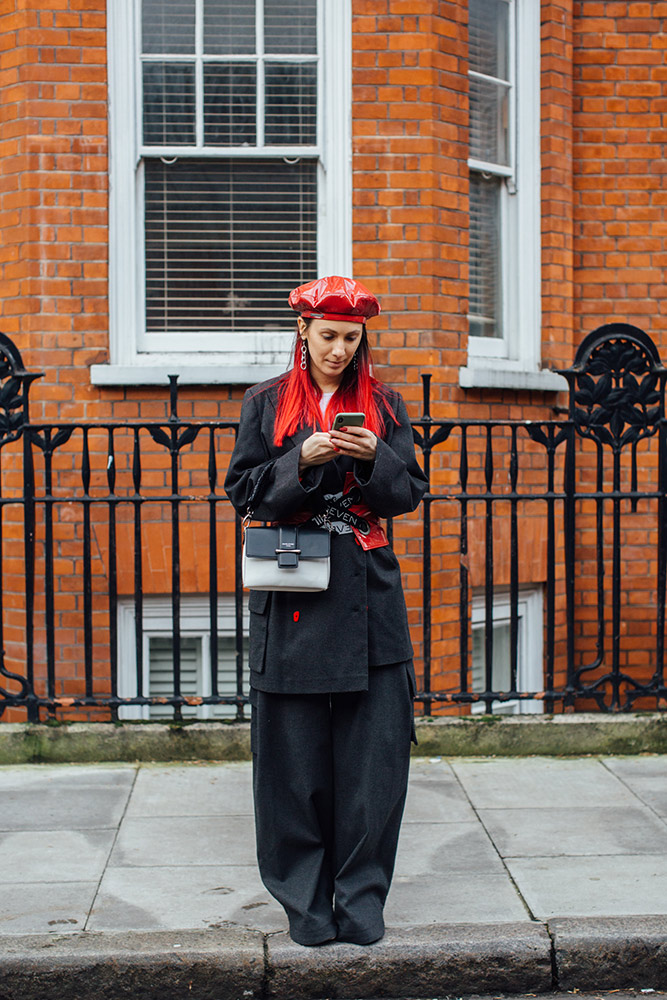 London Fashion Week Street Style Fall 2020 #16