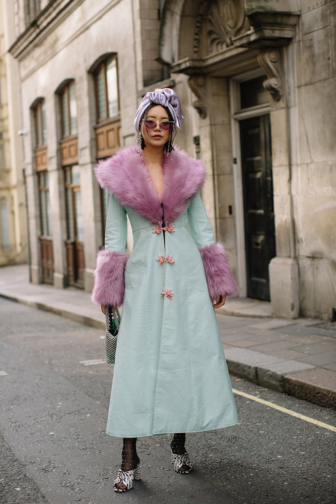 London Fashion Week Street Style Fall 2020 #45