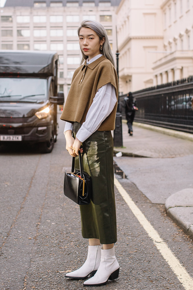 London Fashion Week Street Style Fall 2020 #53