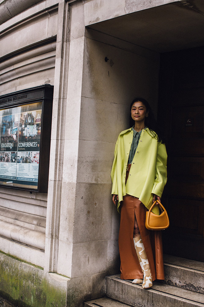 London Fashion Week Street Style Fall 2020 #67