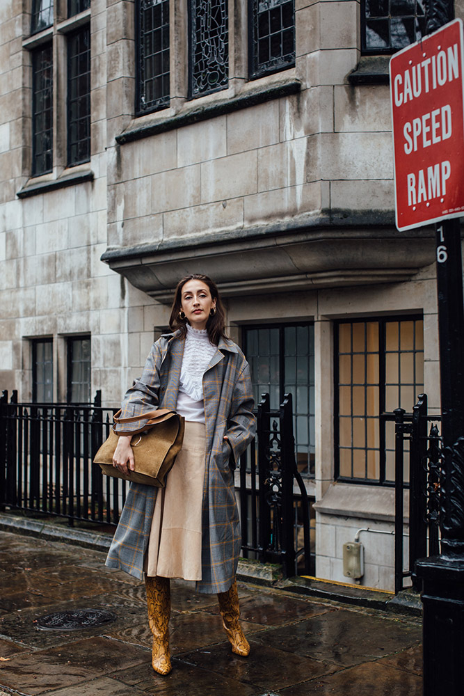 London Fashion Week Street Style Fall 2020 #28