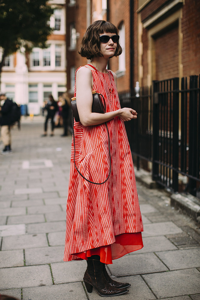London Fashion Week Street Style Spring 2019 #59