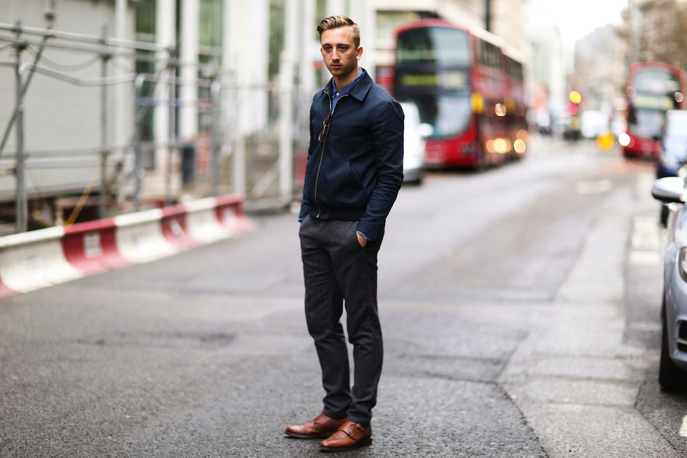 London Collections: Men Fall 2015 Street Style - theFashionSpot