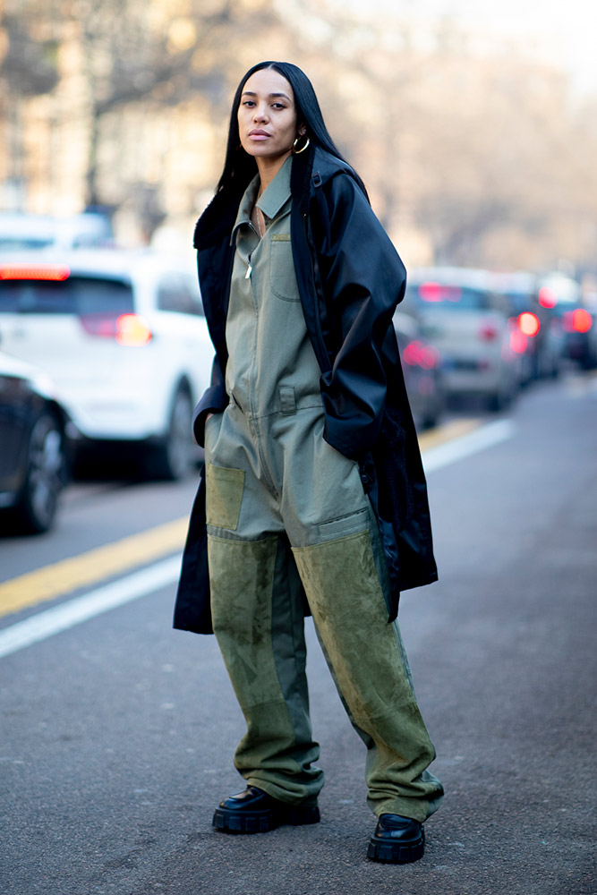 Street Style: Women of Men's Fashion Week Fall 2020 - theFashionSpot