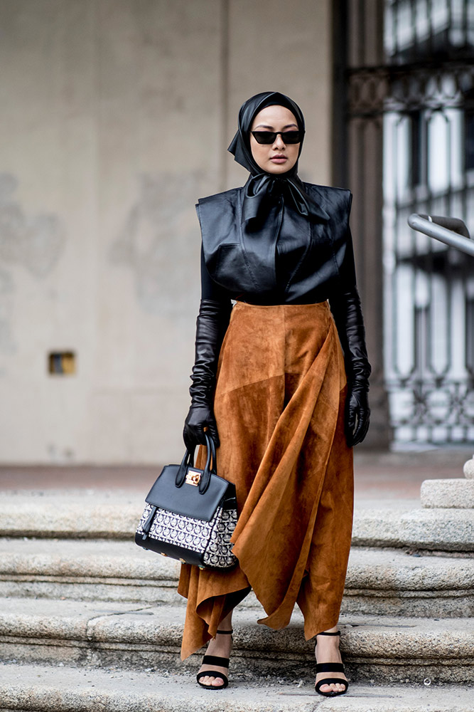 Milan Fashion Week Street Style Fall 2019 #6